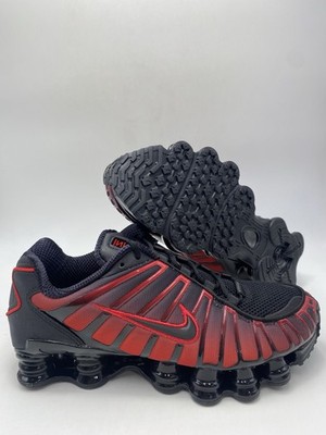 Nike Shox TL Black University Red (IF6202 001) Men's Size 10.5