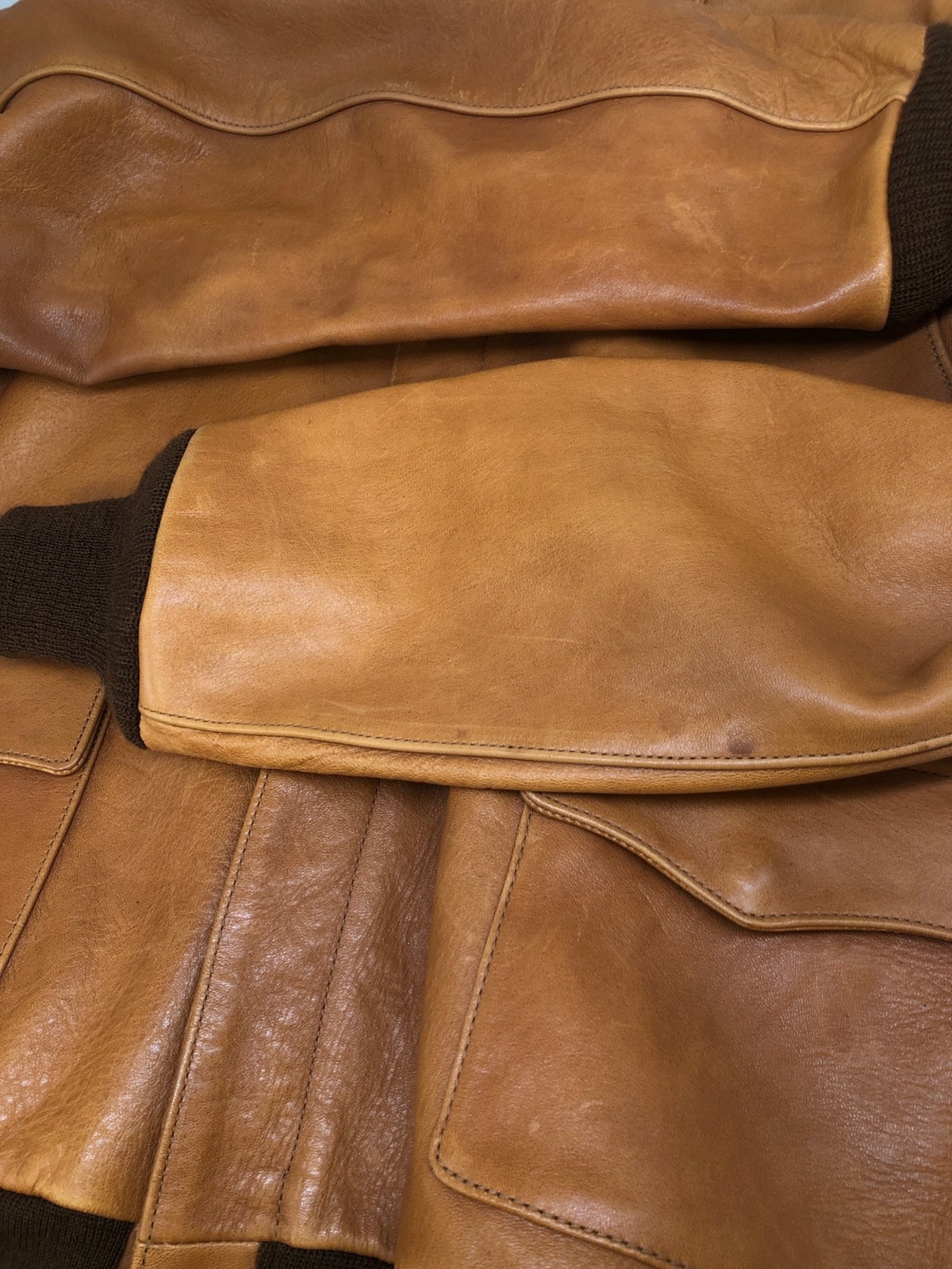 Buzz Rickson'S A-2 Flight Jacket Size L IyT57 - image 6