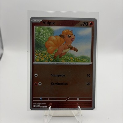 Vulpix - ME01: Mega Evolution 019/132 Reverse Holo NM