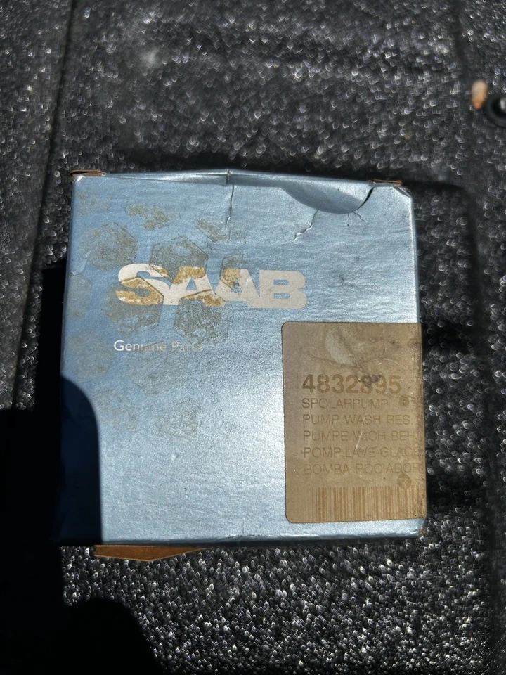 Bomba de líquido para lavadora de parabrisas para Saab 9-5 99-09 Cadillac Catera 97-01 90585761 Foto 3 de 3