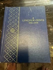 Lincoln Cents 1941 Thru 1958 Housed In Whitman Coin Folder 51 Coins