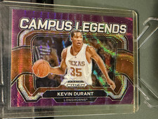 2024 Prizm Draft Picks Collegiate Kevin Durant Campus Legends Purple Wave #3