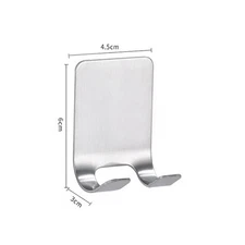 Razor Holder for Shower Adhesive Wall Hooks Premium 304 Stainless Steel Hooks