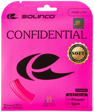 Solinco Confidential Soft 18 Gauge 1.15mm Tennis String