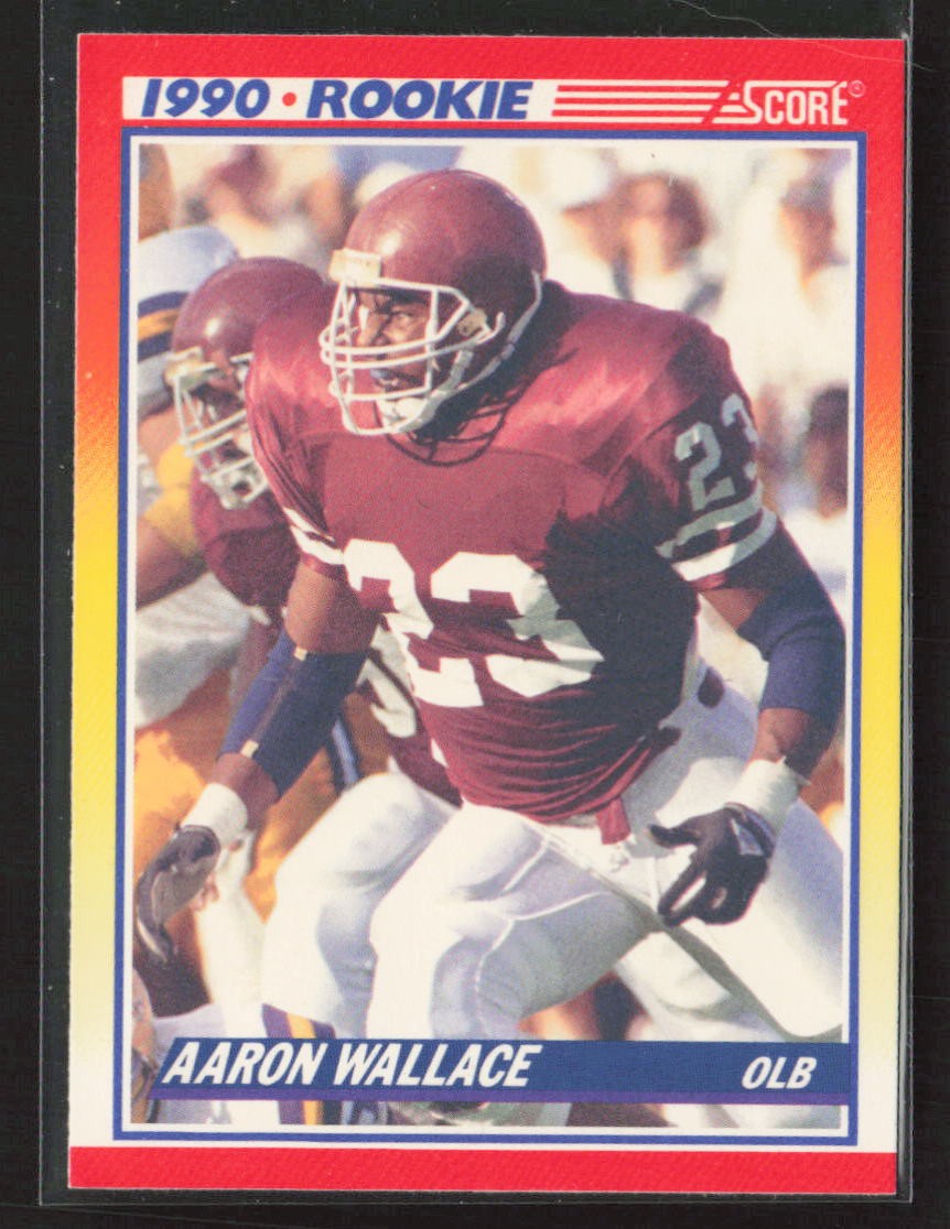 1990 Score #620 Aaron Wallace