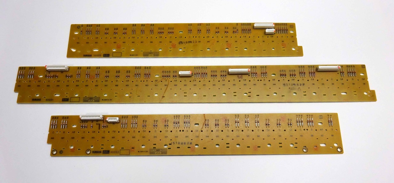 Replacement Key Contact Boards for Yamaha DGX-505/530, YPG-5