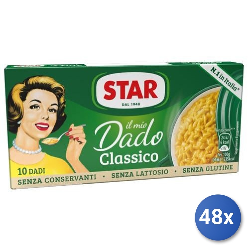 48X Multipack Classic Star Dice 10 Cubes