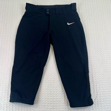 Nike Team Youth Black Baseball Pants Size Small Athletic Sportswear Engineered