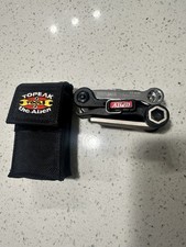 TOPEAK BICYCLE TOOL THE ALIEN 20 FUNCTION FOLDING TOOL WITH CASE