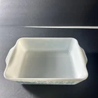 Vintage Pyrex 503 Amish Butterprint Casserole Dish  1 1/2 QT Turquoise
