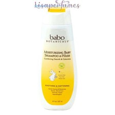 Babo Botanicals Moisturizing Baby Shampoo and Wash 8oz / 237ml