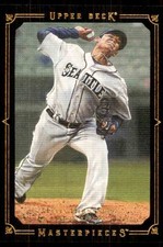 2008 Upper Deck Masterpieces Framed Black Felix Hernandez #82