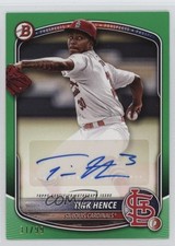 2025 Bowman Paper Prospect Retail Auto Green 31/99 Tink Hence #BPA-TH Auto 1r18