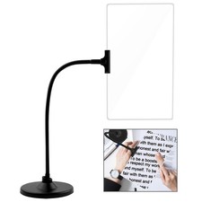 Magnifying Glass with Stand, 10" x 6" Large Page Magnifier for Reading Flex...