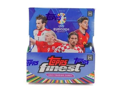 2023/24 TOPPS FINEST ROAD TO UEFA EURO SOCCER HOBBY BOX