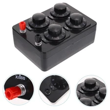 Variable Resistance Box Electronics Testing Travel Decade Resistor Contactor $