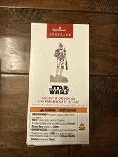 Hallmark Keepsake 2025 Execute Order 66 Ornament Star Wars Light and Sound