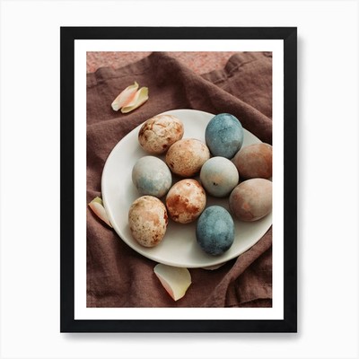 Ostereier 89 Kunstdruck gerahmt Wandbild Poster Leinwanddruck Bild