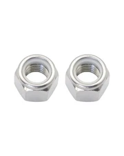 1/2-13 Locknuts - 304 Stainless Steel Hardware Locknuts - Durable and Rust-Re...
