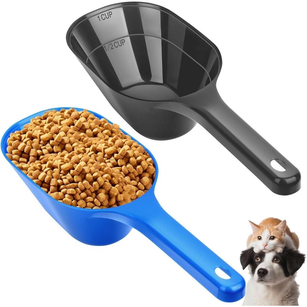 Scoop 2 Pack 1 Cup Measuring Scoop With Markings For Dry Food
