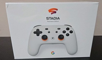 Google Stadia H2B Premiere Edition Controller White - Brand New