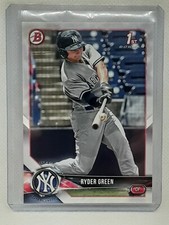 Ryder Green 2018 Bowman Draft Baseball - 1st #BD-84 - New York Yankees