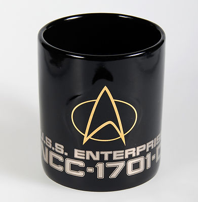STAR TREK Tasse - NCC 1701 D + TNG Communicator - Logo - Mug - NEU ovp