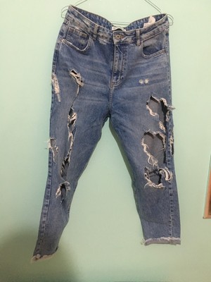 PULL \u0026 BEAR JEANS STRAPPATO DONNA EUR 38 | eBay