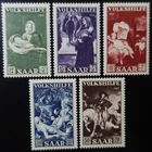 Germany - French Occupation - Saar Saar N°296/300 Mint ** Luxury MNH