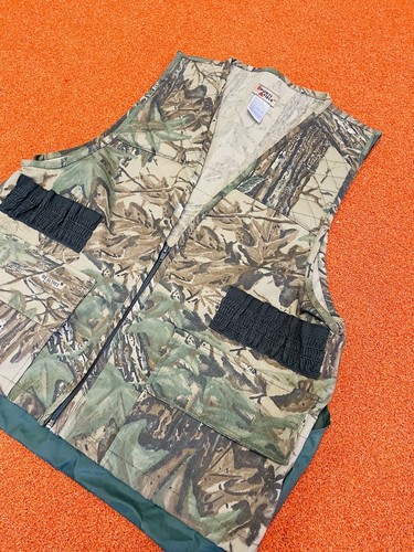 Sports Afield Camo Hunting Vest Back Pocket Size M - Picture 4 of 6