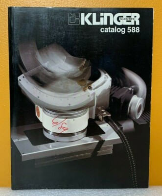 Klinger Scientific Catalog 588