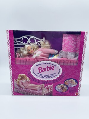 Barbie 1994 Bedtime Enchant Night Box Made in China NRFB