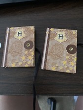 Harry Potter Hogwarts Mini Notepads Notebooks Hard Cover Journal 