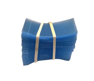 [250] 45x23 Heat Shrink Neck Wrap Band Cut for Boston Round Bottle Tamper Seal