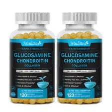 240 Pills Glucosamine Chondroitin MSM Supports Joint Health Improved Flexibility