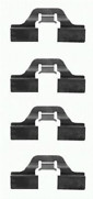 FOR AUDI 100 ALFA 145 CITROEN C3 C4 DS3 REAR MINTEX BRAKE SHOE FITTING KIT 