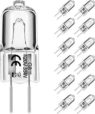 12Pack G8 Base JCD Type Light Bulb 35W 120V 35 WATT