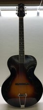 The Loar Lh-600-vs 6 String Archto Acoustic Guitar Gloss Vintage Sunburst