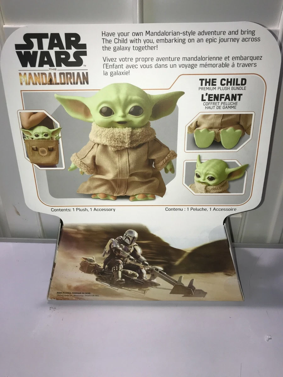 Star Wars The Child Plush Talking Baby Yoda Mandalorian Bag GROGU