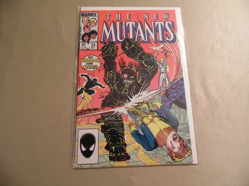 New Mutants #33 (Marvel 1985) Free Domestic Shipping