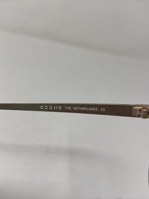 CZONE EYEGLASSES FRAME A2214 70 49-17-140 BROWN/ORANGE FULL  display picture 2