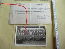 Original Photo 14x9 German Prisener + USA Document Testimony for German Soldiers 