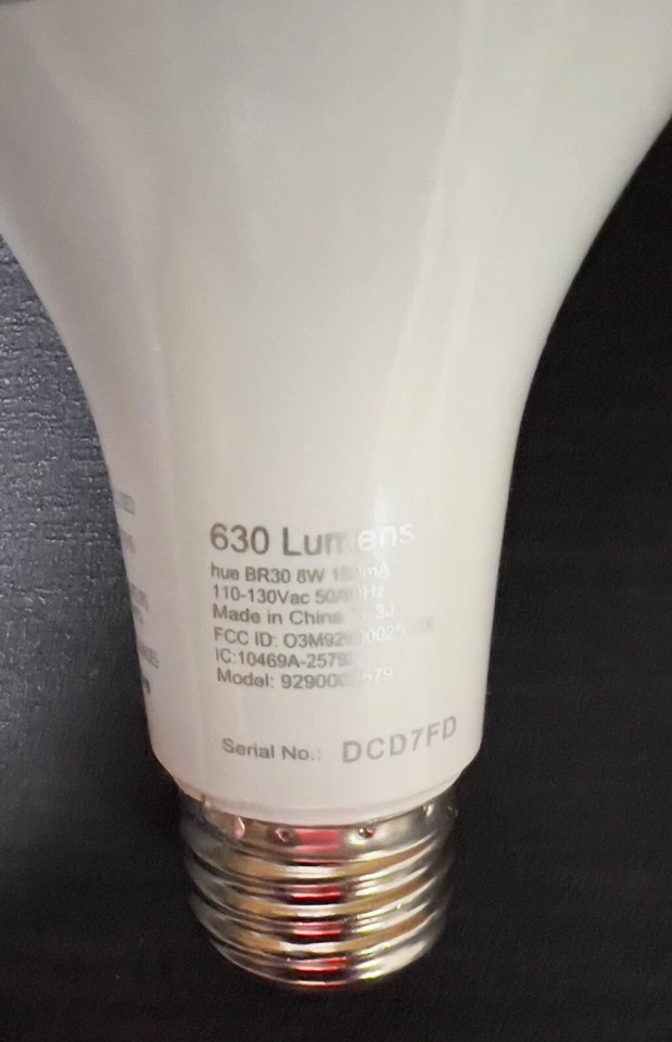 Philips Hue BR30 Wi-Fi Smart LED Floodlight Bulb White and Color Ambiance 456665 - Image 2 of 3