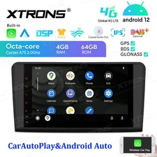 Android 14 Car Stereo Radio GPS 8-Core Head Unit for Mercedes-Benz ML-Class W164