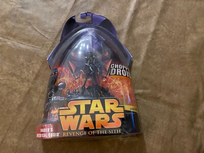 MIP 2005 VADER'S MEDICAL DROID Star Wars ROTS Chopper Droid Figure (B-0E)