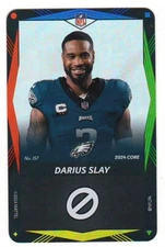 Darius Slay 2024 UNO Elite NFL FOIL Wild Card Blue Green Red Yellow SSP Case Hit
