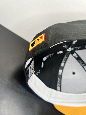 Mondaysuck LA logo cap black × yellow Mondaysuck LA logo cap black × yellow HEADWEAR – Mondaysuck