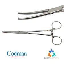 Codman 33-4131 Rochester-Ochsner Forceps Curved 8"