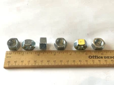 * RHW7403 GRADE 5 LOCKNUT - quantity 6 in total, as pictured.