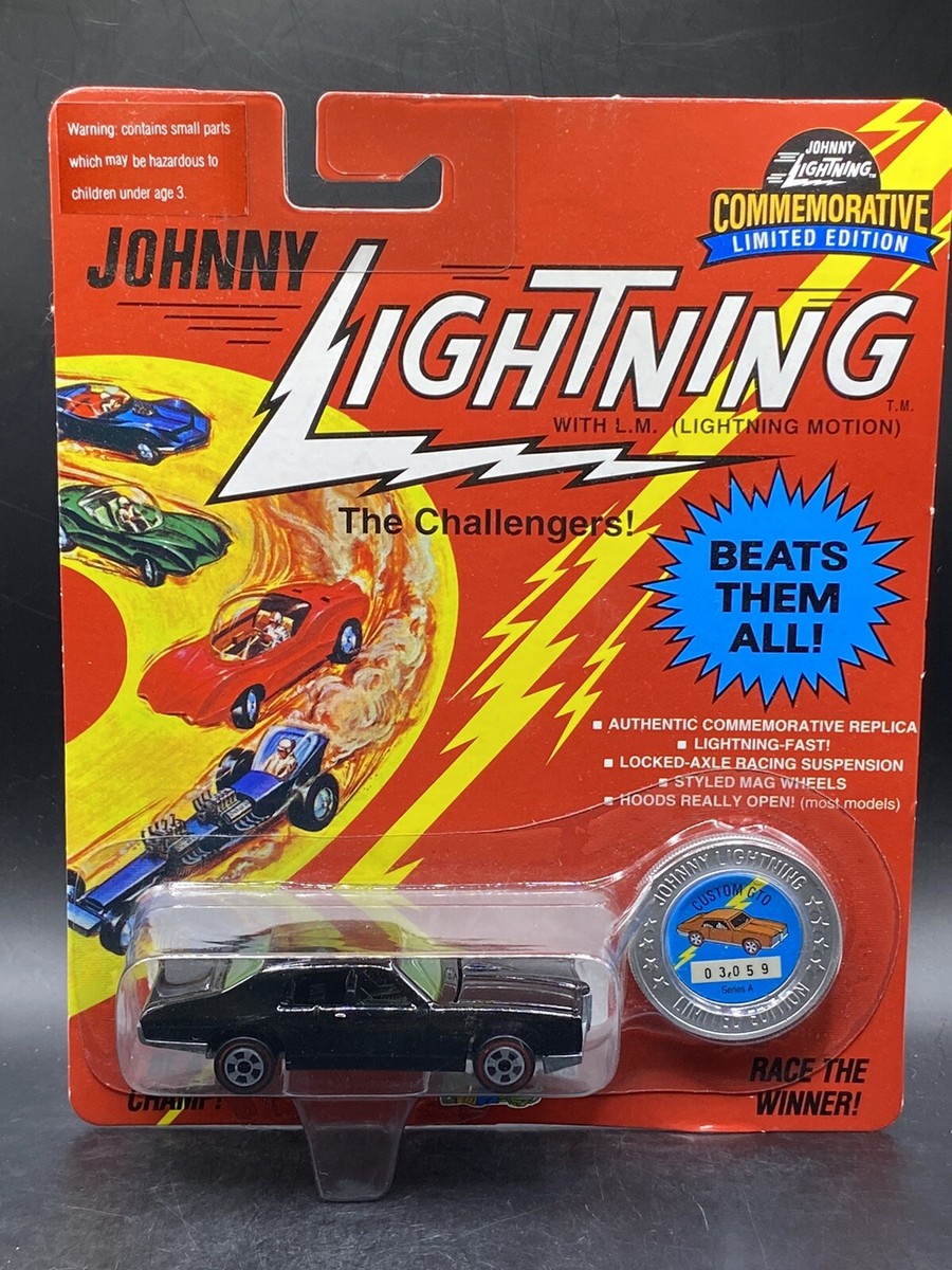Johnny Lightning GTO Black Limited Edition Challengers Vintage